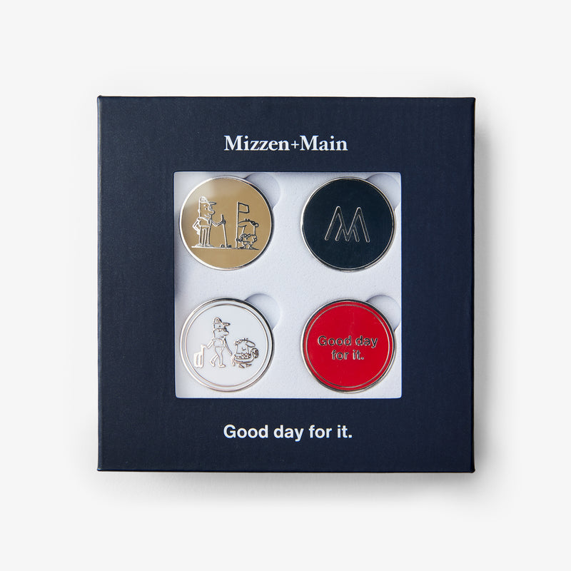 Mizzen+Main Ball Marker Set - Multi, featured product shot