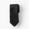 Silk Tie - Black Solid, featured product shot