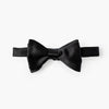 Silk Bow Tie - Black Solid, featured product shot