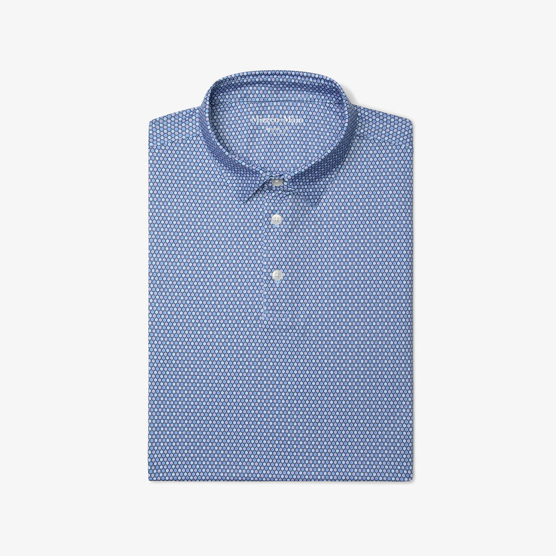 Versa Polo - Light Blue Muti Circle, featured product shot