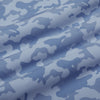Helmsman Shorts - Blue Camo Print, fabric swatch closeup