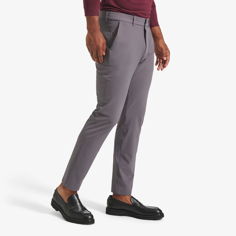 Helmsman Chino Pant - Charcoal Solid, lifestyle/model