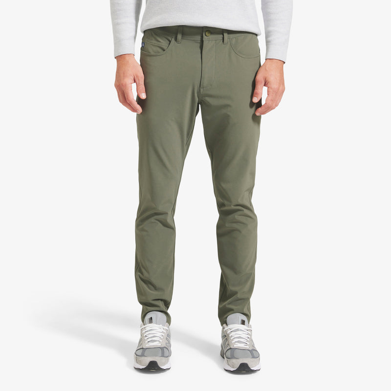 Helmsman 5 Pocket Pant - Olive Solid, featured product shot