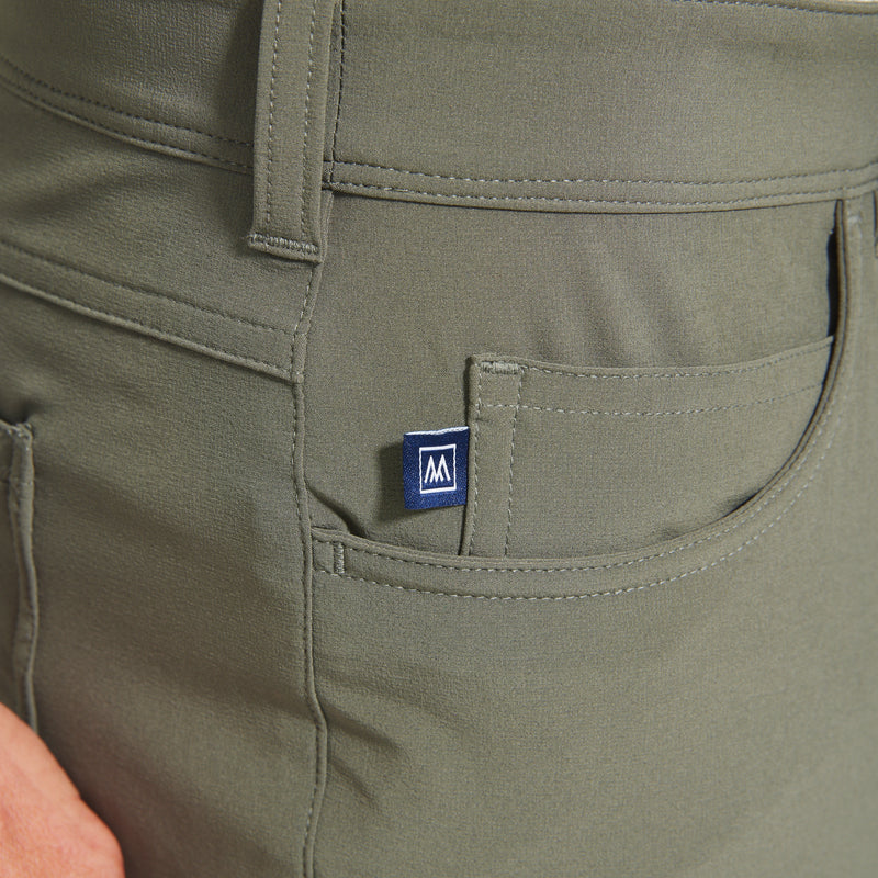 Helmsman 5 Pocket Pant - Olive Solid, lifestyle/model