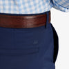 Helmsman Chino Pant - Navy Solid, fabric swatch closeup