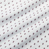 Versa Polo - Red Navy Chevron Print, fabric swatch closeup