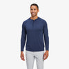 EasyKnit Henley - Navy Heather, featured product shot