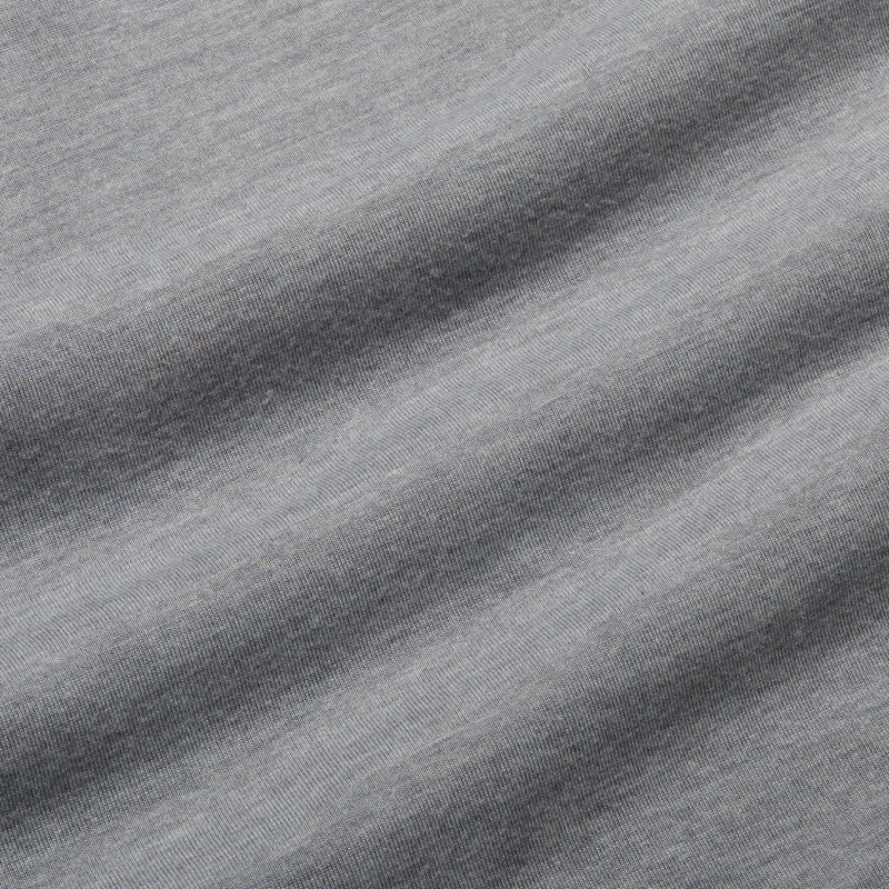 EasyKnit Henley - Charcoal Heather, fabric swatch closeup