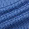 Versa Polo - Blue Diamond Print, fabric swatch closeup