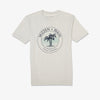 Soft Wash T-shirt - White Heather Palm Tree, featured product shot