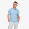 Versa Polo - Azure Blue Heather, featured product shot