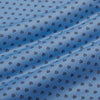 Halyard Short Sleeve - Blue Circle Geo Print, fabric swatch closeup