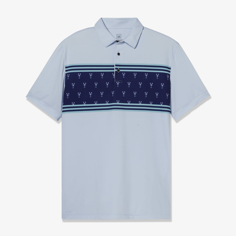 Versa Polo - Blue Lobster Engineered Print, featured product shot