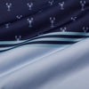 Versa Polo - Blue Lobster Engineered Print, fabric swatch closeup