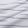 Versa Clubhouse Polo - Gray Navy Stripe, fabric swatch closeup
