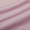Versa Polo - Pink Mini Geo Print, fabric swatch closeup