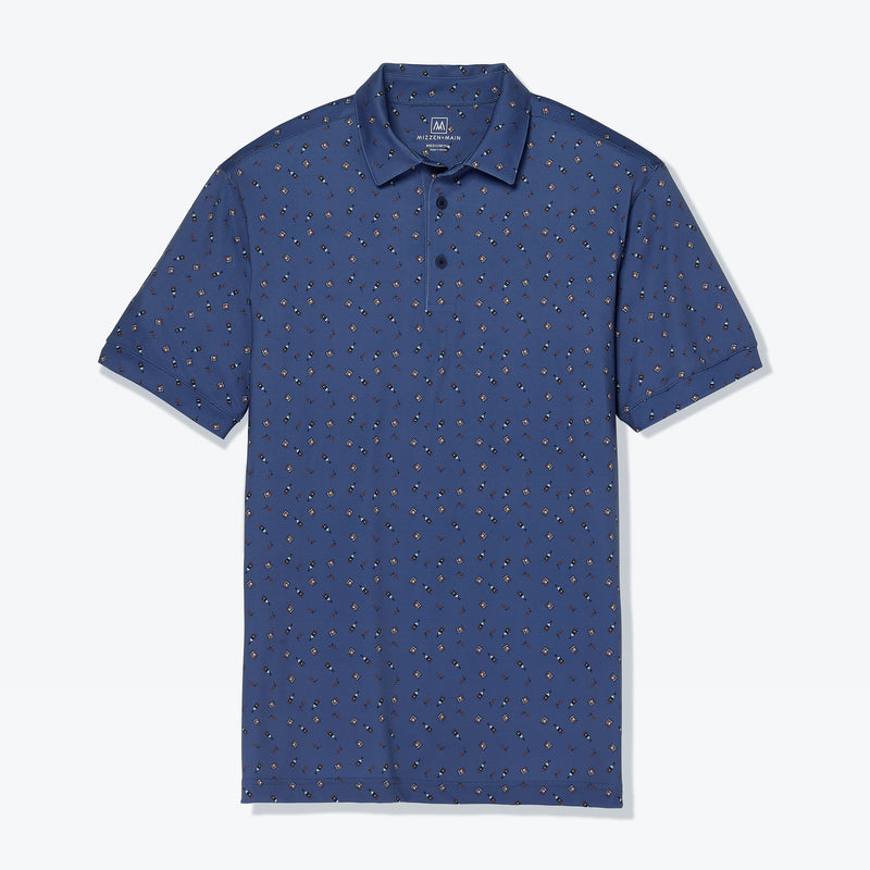 Versa Polo - Whiskey and Ash Print, featured product shot
