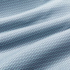 Versa Polo - Aqua Circle Print, fabric swatch closeup