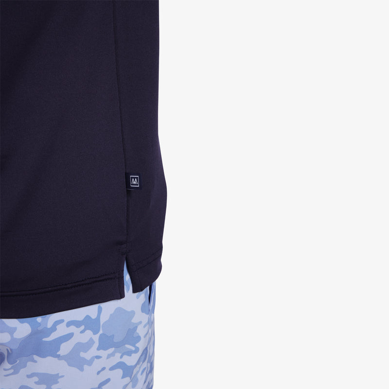Versa Polo - Navy Solid, lifestyle/model