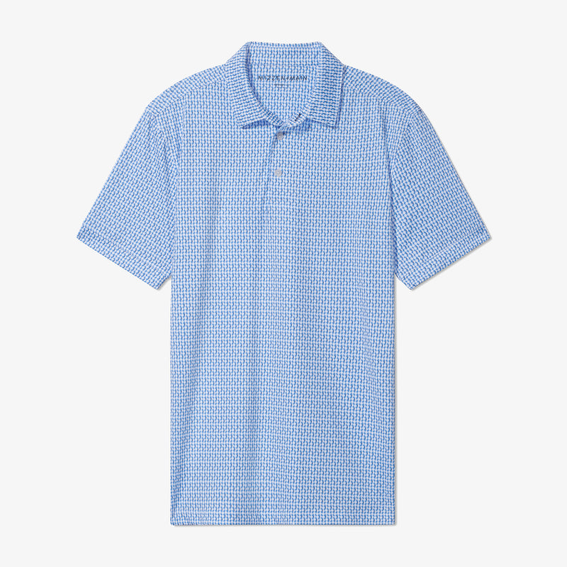 Versa Polo - Provence Circle Geo Print, featured product shot