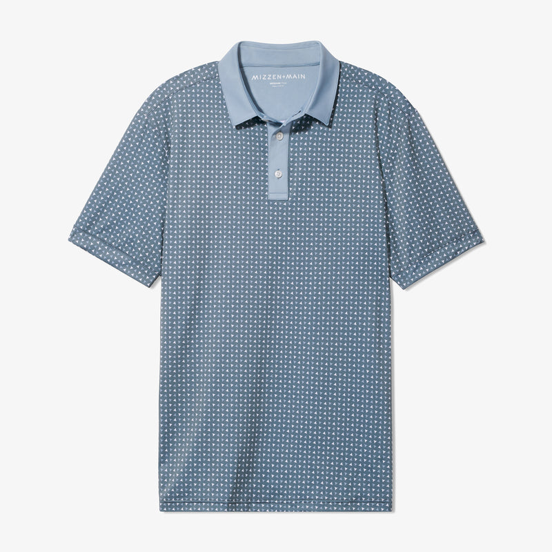Versa Polo - Stormy Weather Geo Print, featured product shot