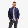 Dalton Bomber Jacket - Navy Solid, featured product shot