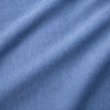 Fairway Hooded Henley - Light Blue Heather, fabric swatch closeup