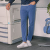 Helmsman 5 Pocket Pant - Deep Ocean Solid, lifestyle/model photo