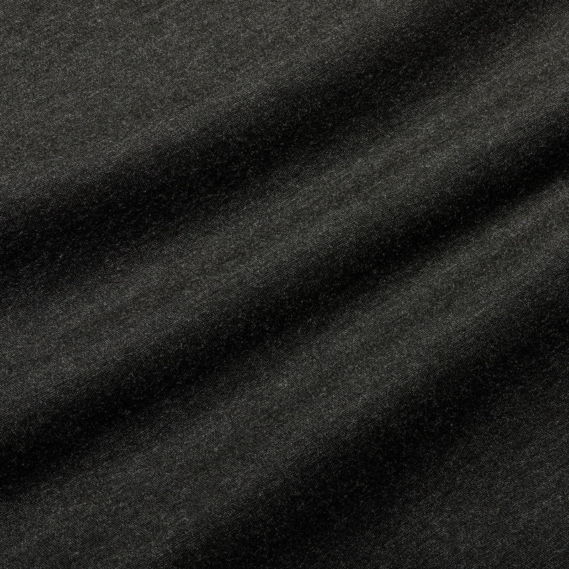 ProFlex Quarter Zip - Charcoal Heather, fabric swatch closeup