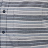 City Flannel - Navy Horizontal Stripe, lifestyle/model photo