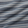 City Flannel - Navy Horizontal Stripe, fabric swatch closeup