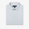 Leeward Dress Shirt - White Navy Plus Print, featured product shot