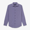 Leeward Dress Shirt - Navy Purple Gingham, featured product shot