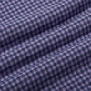 Leeward Dress Shirt - Navy Purple Gingham, fabric swatch closeup