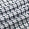 Leeward Dress Shirt - Green Navy Multi Plaid, fabric swatch closeup