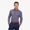 Purple Navy Large Check Product