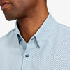Leeward Dress Shirt - Blue Cross Print, lifestyle/model photo