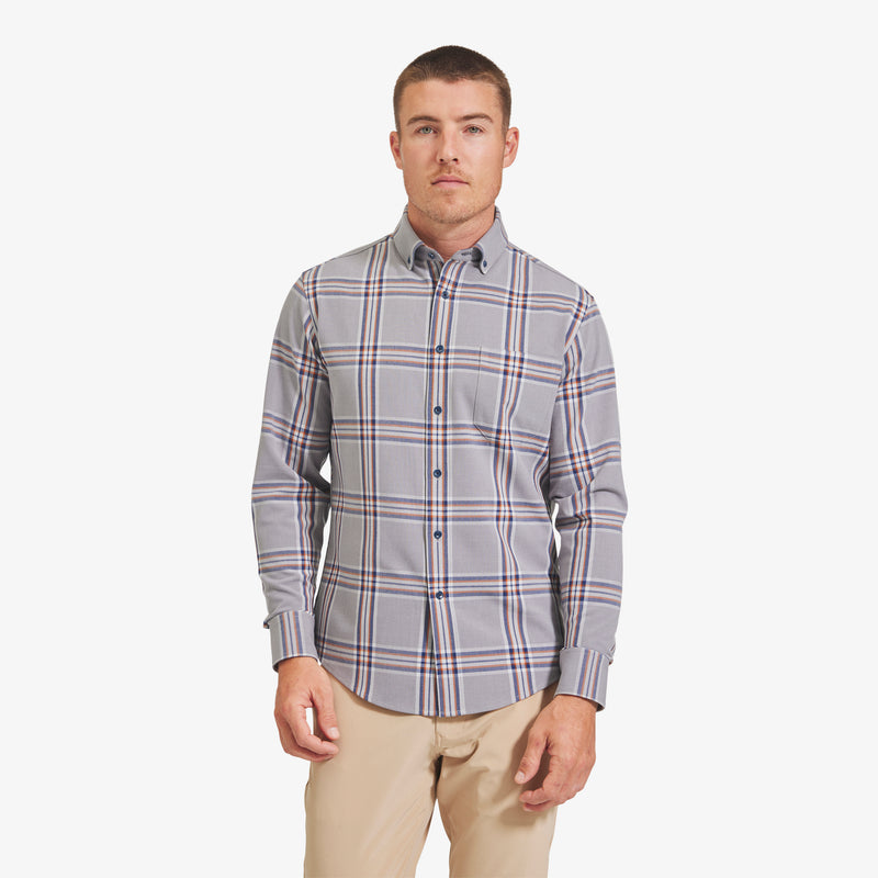 City Flannel - Gray Heather Large Plaid, featured product shot