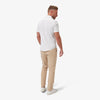 Leeward Short Sleeve - White Solid, lifestyle/model photo