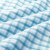 Leeward Dress Shirt - Blue Tonal Check, fabric swatch closeup