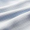 Leeward Dress Shirt - Light Blue Mini Plaid, fabric swatch closeup