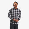 City Flannel - Black Gray Buffalo Check, featured product shot