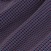 Leeward Dress Shirt - Navy Red Diamond Print, fabric swatch closeup