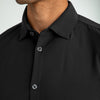 Leeward Dress Shirt - Black Solid, lifestyle/model photo