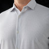 Leeward Dress Shirt - Navy Grid, lifestyle/model photo