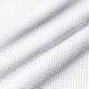 Leeward Dress Shirt - Navy Gray Dot Print, fabric swatch closeup