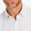 Leeward Dress Shirt - White Geo Dot Print, lifestyle/model photo