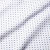 Leeward Dress Shirt - Navy Diamond Print, fabric swatch closeup