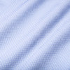 Leeward Dress Shirt - Light Blue Square Print, fabric swatch closeup