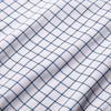 Leeward Dress Shirt - Pink Blue Tattersall, fabric swatch closeup